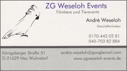 ZG Weseloh Events